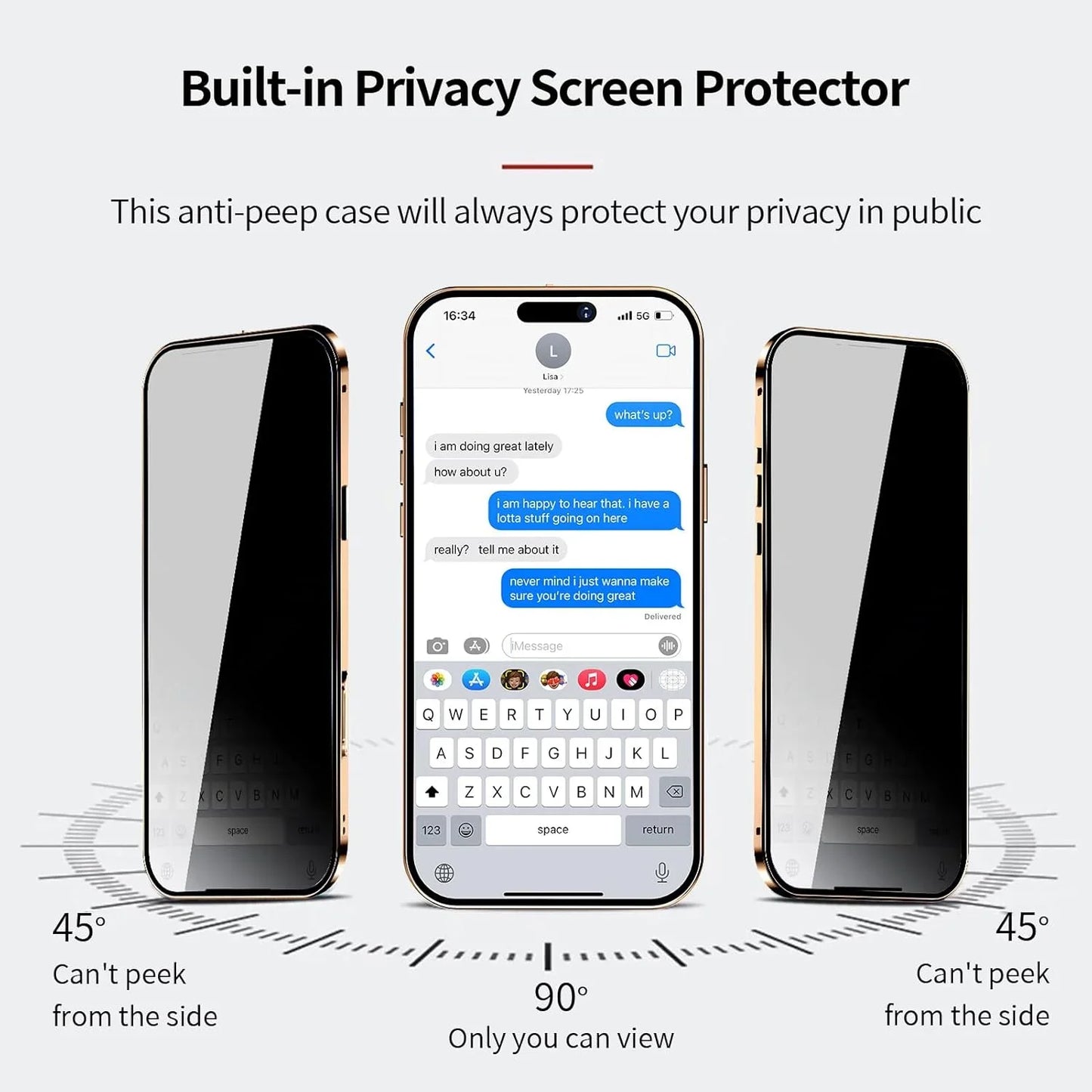 MagnoShield™ – Privacy Case voor iPhone 13–16 Pro Max