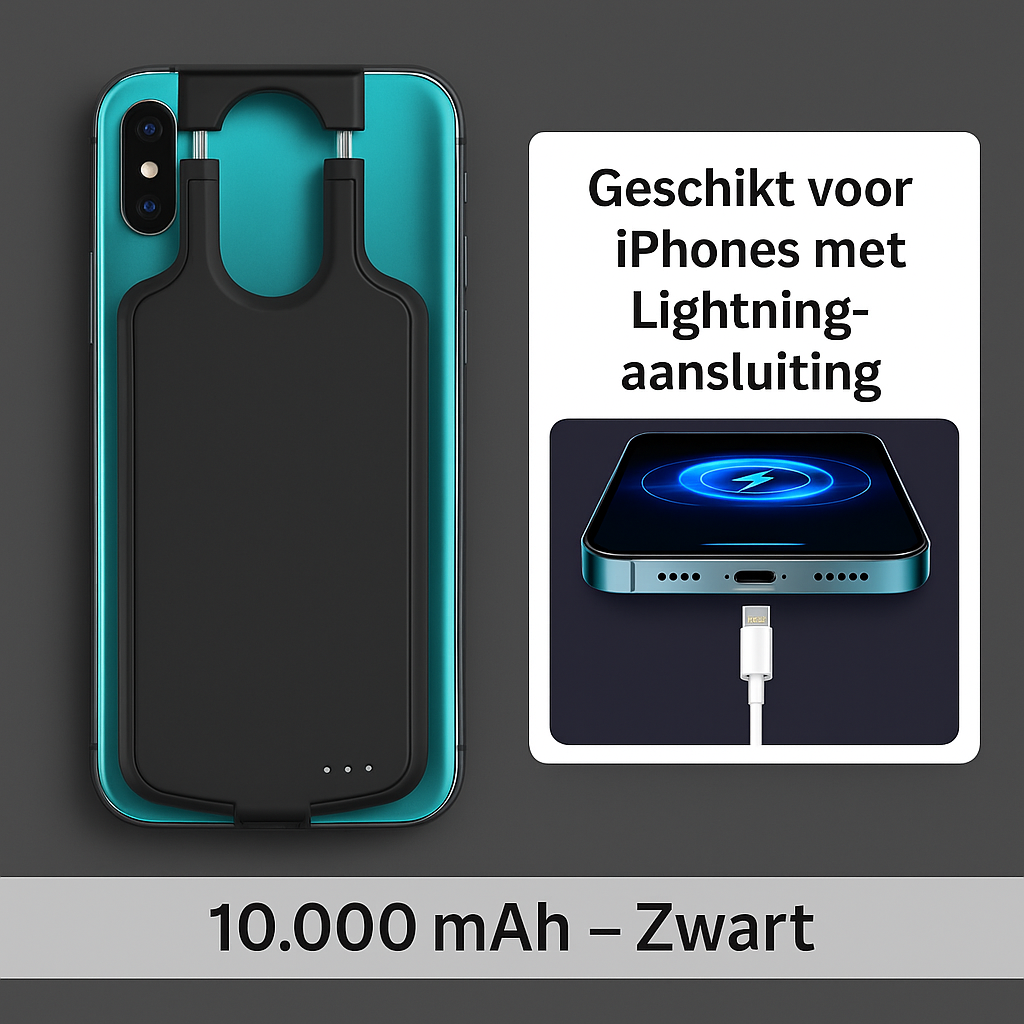JuiceClip™ Powerbank – Universeel & Compact