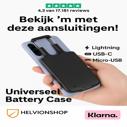 JuiceClip™ Powerbank – Universeel & Compact