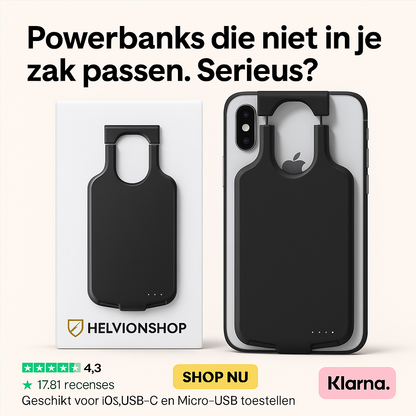 JuiceClip™ Powerbank – Universeel & Compact