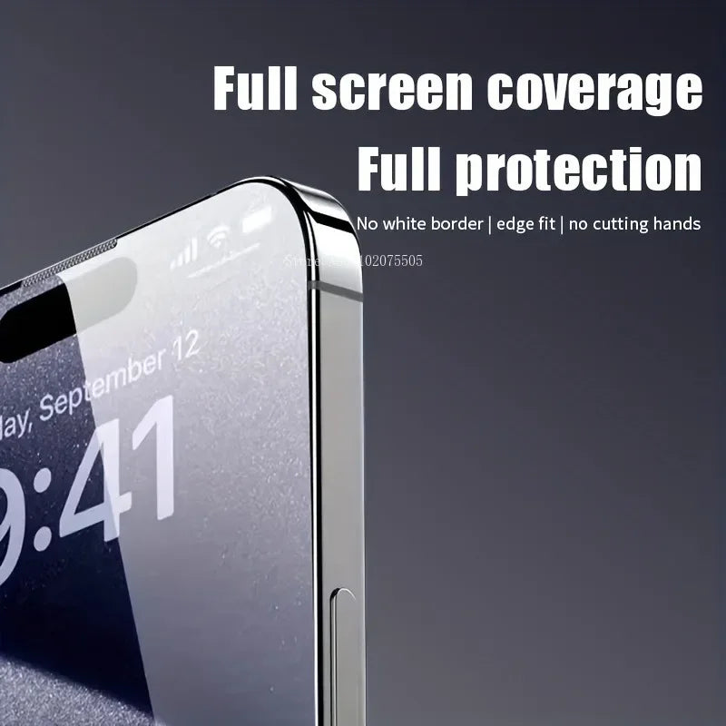 Iphone Privacy-Film screenprotectors – Eenvoudige One-Click Applicatie!