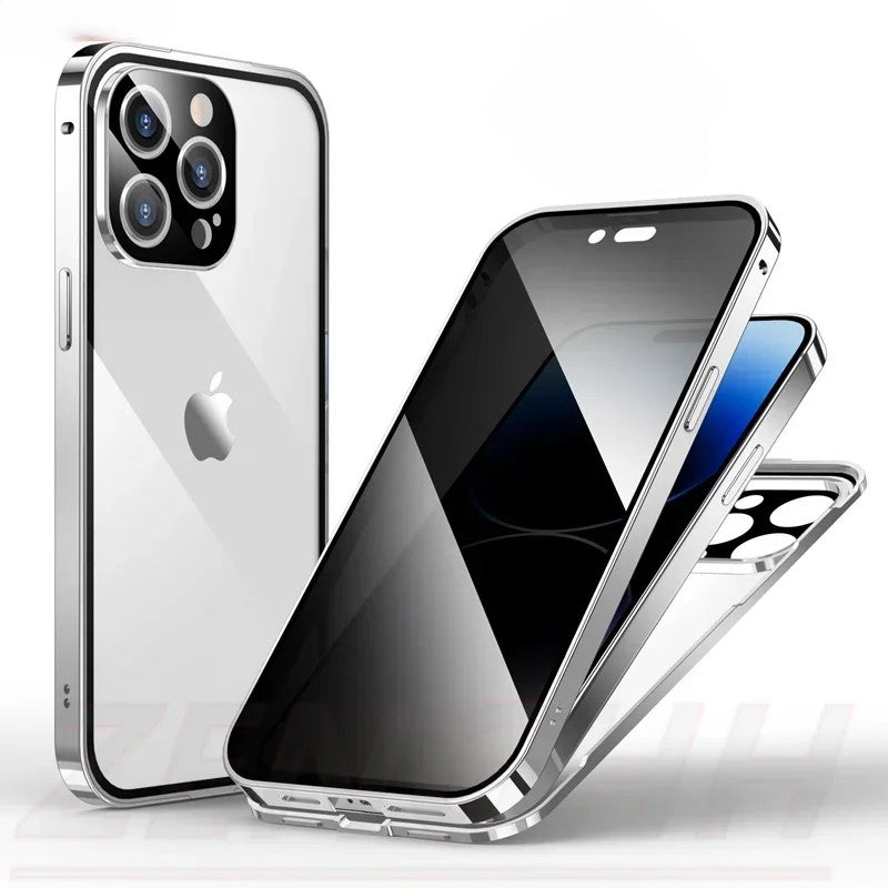 MagnoShield™ – Privacy Case voor iPhone 13–16 Pro Max
