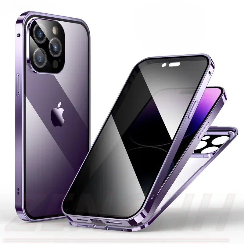 MagnoShield™ – Privacy Case voor iPhone 13–16 Pro Max