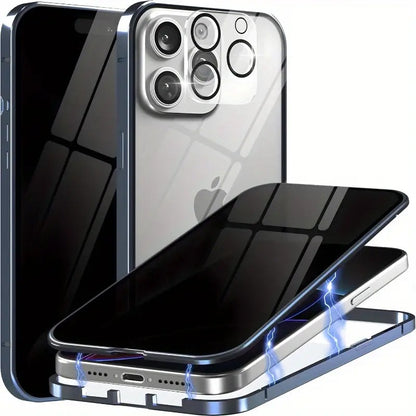 MagnoShield™ – Privacy Case voor iPhone 13–16 Pro Max