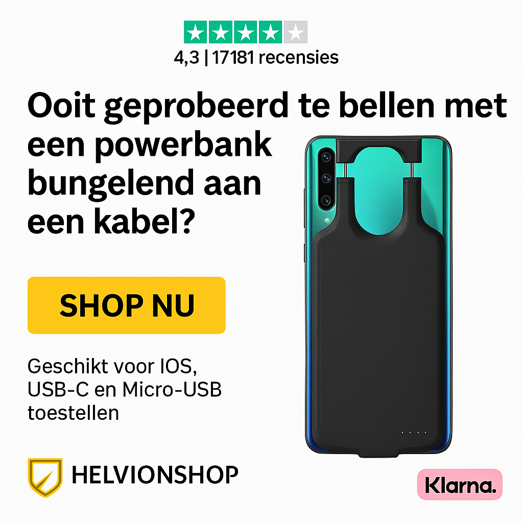 JuiceClip™ Powerbank – Universeel & Compact